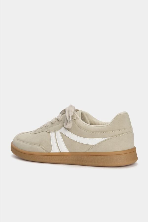 Pull&Bear Women Retro trainers Taupe 1306340 - Image 3