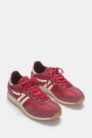 Pull&Bear Unisex Retro trainers Red Sneaker For Men 2308440