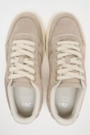 Zara Contrast Trainers Ecru White