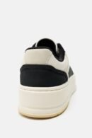 Zara Contrast Trainers Denim Black