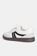 Pull&Bear unisex Retro trainers Black White 1306340