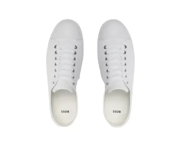 Hugo Boss White Mens Shoe Aiden M Tenn Lt 50474710100 - Image 4