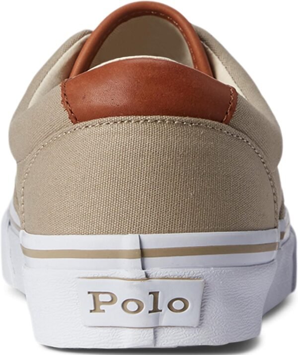 Polo Ralph Lauren Keaton Canvas Sneaker Beige - Image 5