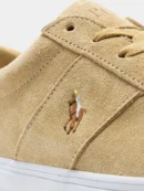 Polo Ralph Lauren Sayer Canvas suede Trainer Beige