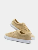 Polo Ralph Lauren Sayer Canvas suede Trainer Beige