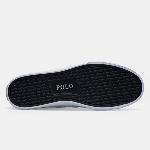 Polo Ralph Lauren Sayer Canvas Trainer White - Image 6