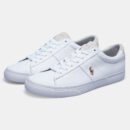 Polo Ralph Lauren Sayer Canvas Trainer White