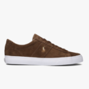 Polo Ralph Lauren Sayer Canvas suede Trainer Brown